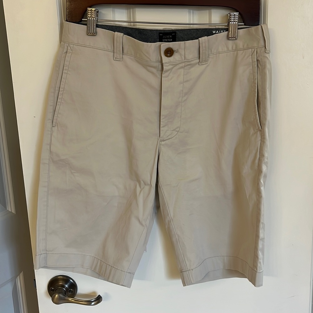 JCrew Stretch Chinos Shorts new size 29 waist